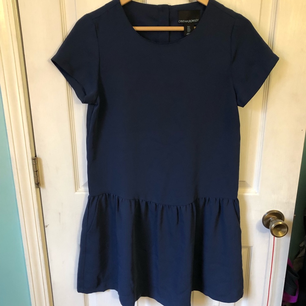 Cynthia Rowley Navy blue dress